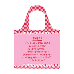 Rules To Live By Shopper Bag Multi