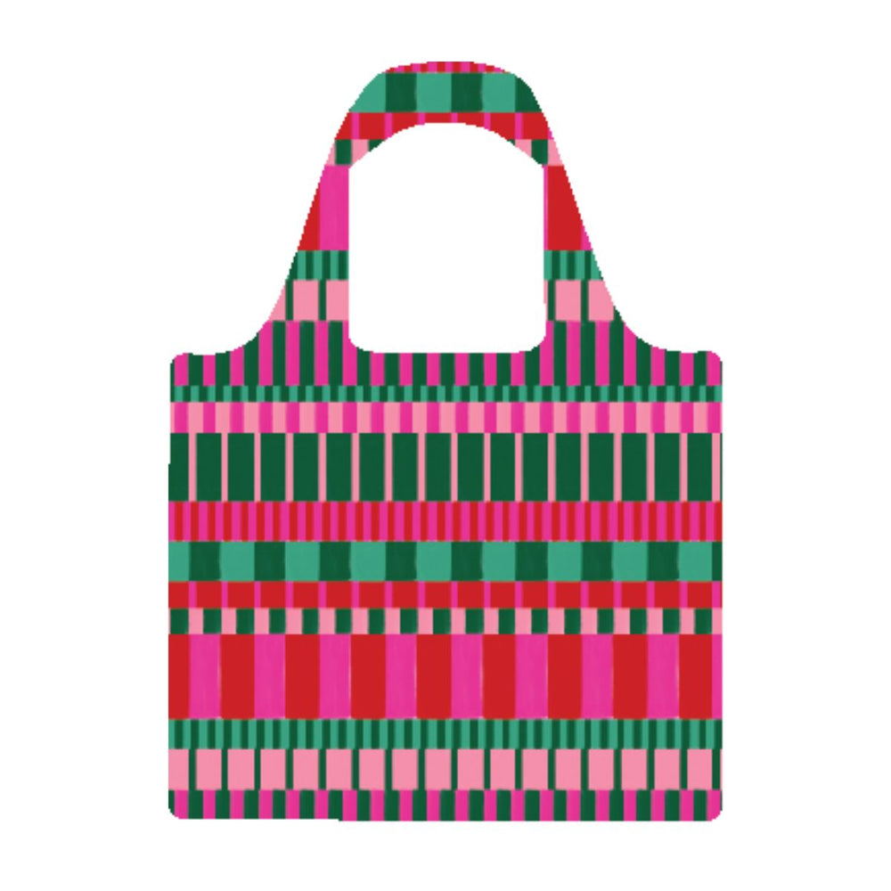 Christmas Geo Reusable Shopping Bag