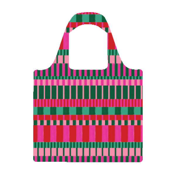 Christmas Geo Reusable Shopping Bag