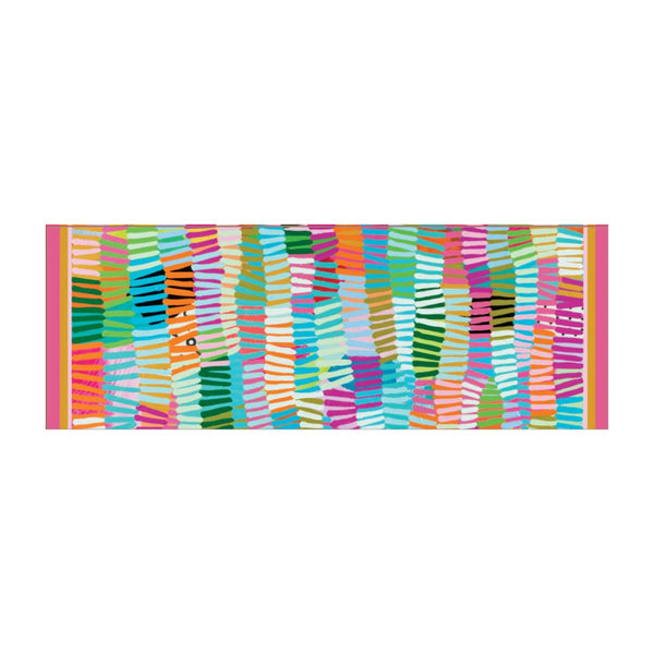 Colourful Chaos Long Scarf