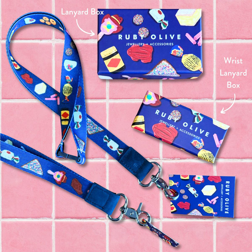 Aussie Favs Lanyard