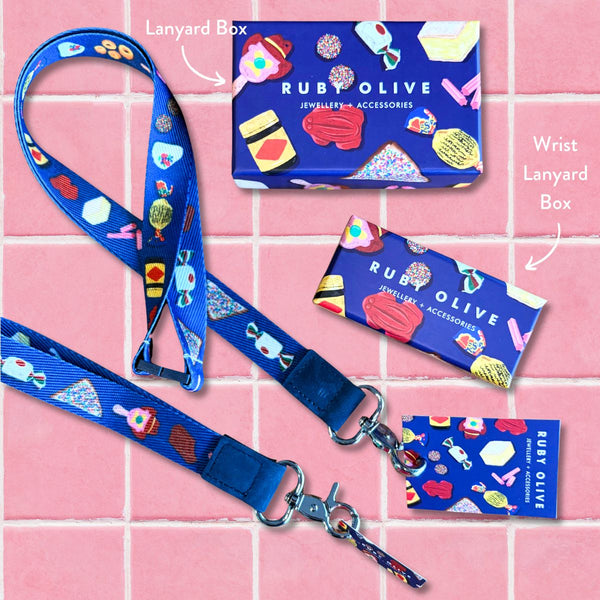 Aussie Favs Wrist Lanyard