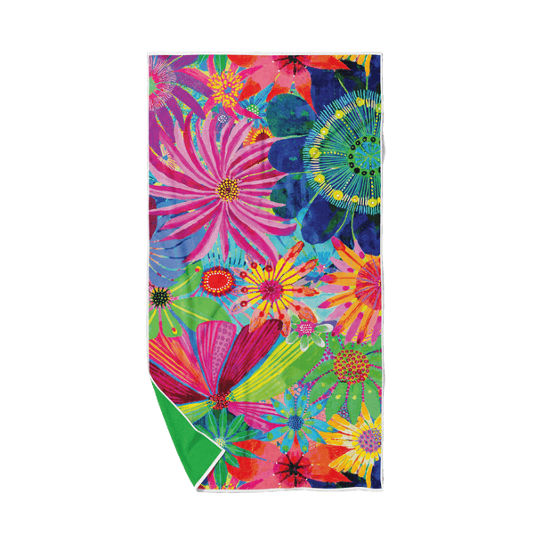 Blooming Hour Quick Dry Small Microfibre Towel - Towel - Ruby Olive