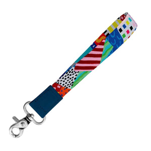Floral Burst Wristlet Keychain - Keychain - Ruby Olive