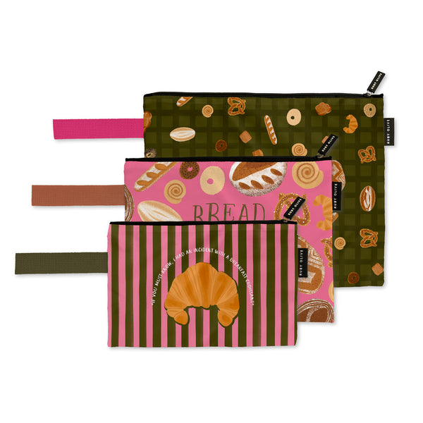 For the love of Carbs Pouch Trio