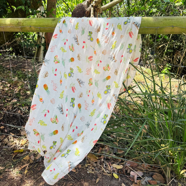 Loving Our Sunburnt Country Modal Long Scarf