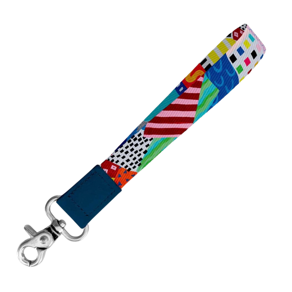 Floral Burst Wristlet Keychain - Keychain - Ruby Olive