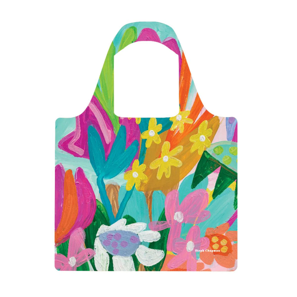 RO x Steph Chapman Flower Joy Shopper Bag