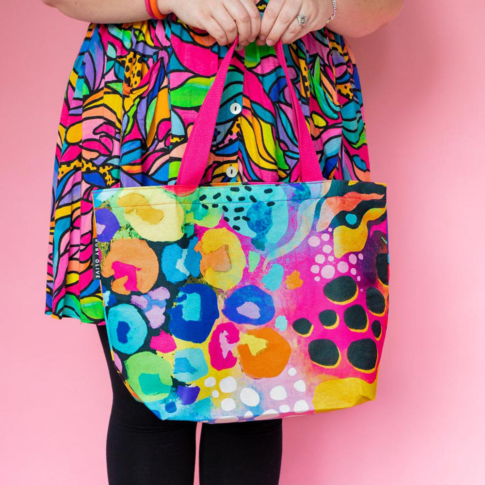 RO x Kasey Rainbow Phoenix Tote Bag