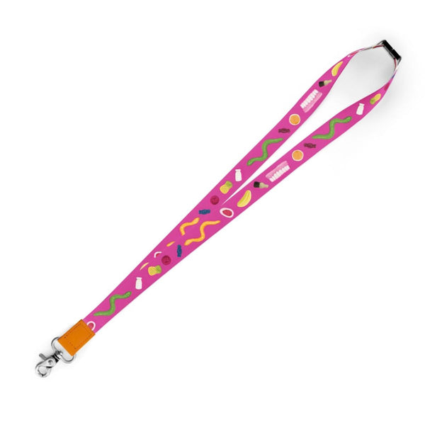 Lolly Jar Pink Lanyard - Lanyards - Ruby Olive