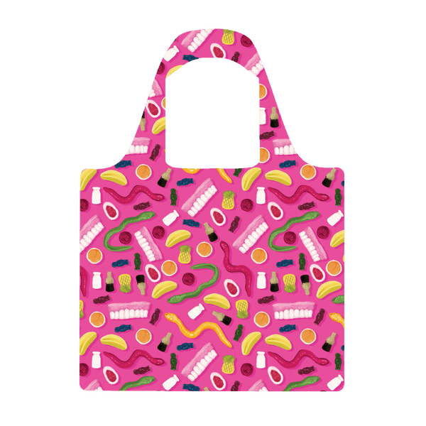 Lolly Jar Pink Reusable Shopping Bag - Bag - Ruby Olive