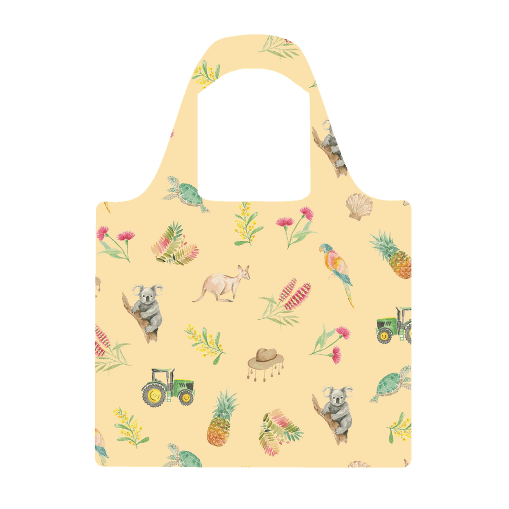 Loving Our Sunburnt Country Reusable Shopping Bag - Bag - Ruby Olive