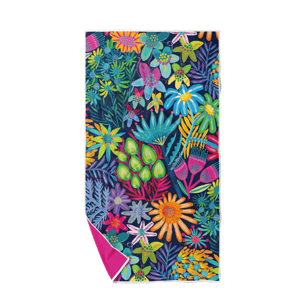 Mellow Meadow Quick Dry Small Microfibre Towel - Towel - Ruby Olive
