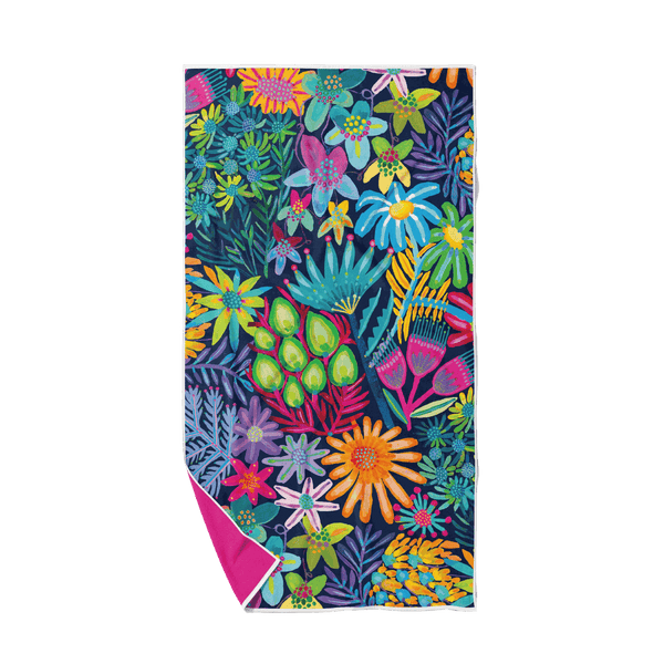 Mellow Meadow Quick Dry Small Microfibre Towel - Towel - Ruby Olive