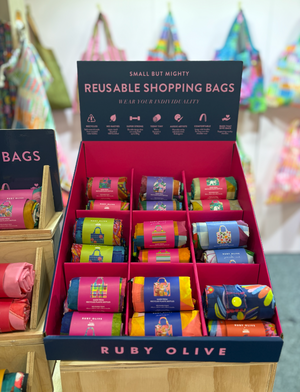 POS Branded Shopper Display - Free when you spend $450 on bags