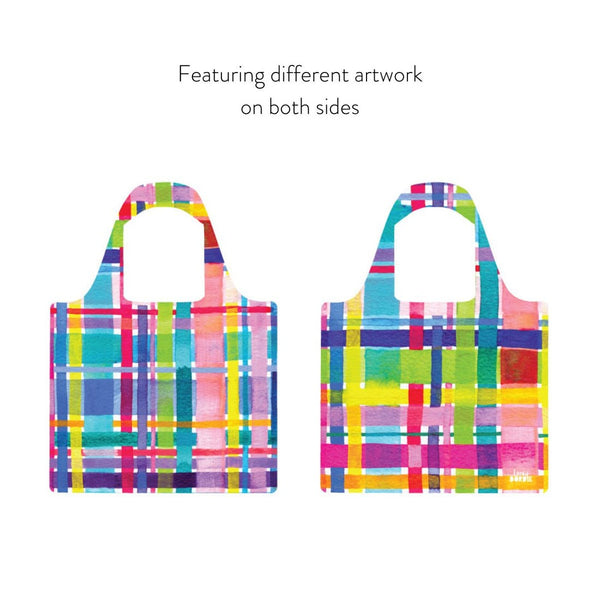 RO x Lordy Dordie Rainbow Gingham Shopper Bag