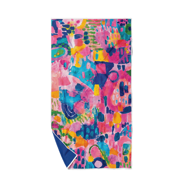 Rainbow Fields Quick Dry Small Microfibre Towel