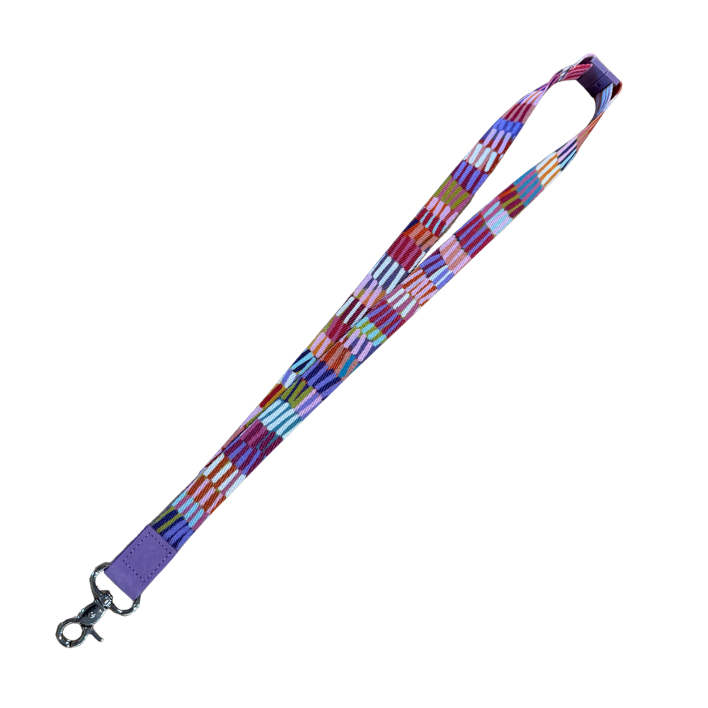 Raspberry Gelato Lanyard
