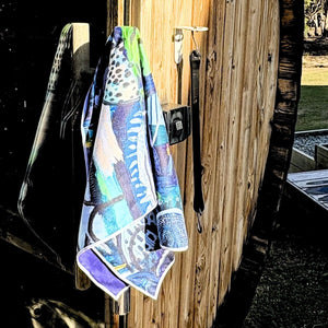 Summer Rain Quick Dry Small Microfibre Towel