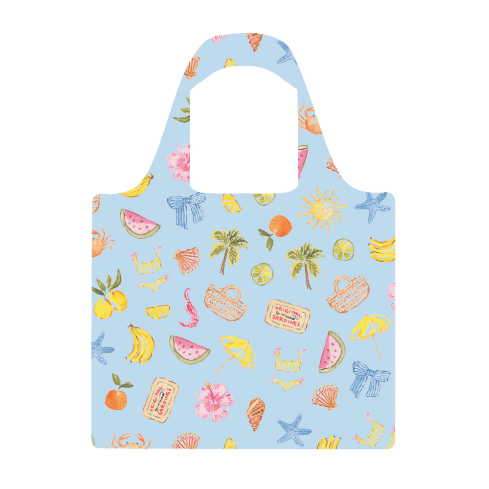 Sunday Picnic Reusable Shopping Bag - Bag - Ruby Olive