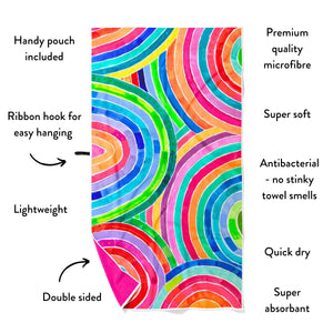 RO x Lordy Dordie Rainbow Small Towel