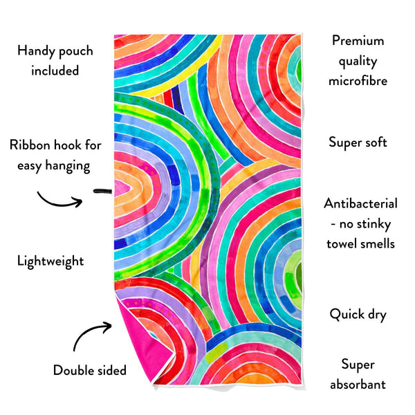 RO x Lordy Dordie Rainbow Small Towel