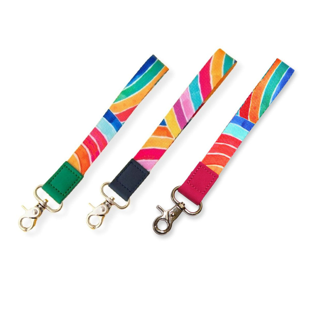 RO x Lordy Dordie Rainbows Wrist Lanyard