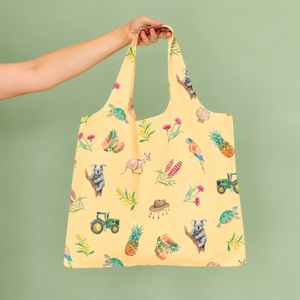 Loving Our Sunburnt Country Reusable Shopping Bag - Bag - Ruby Olive