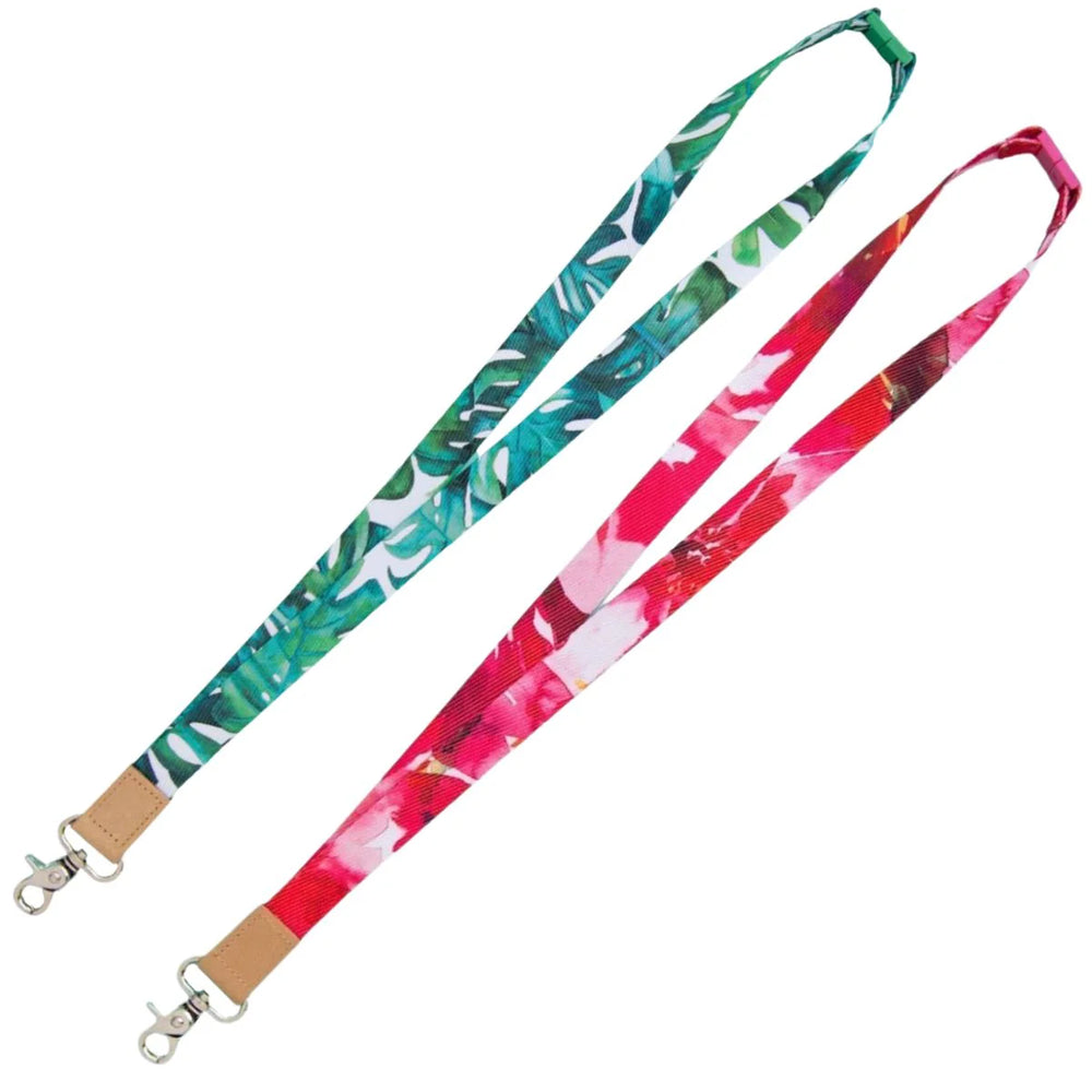 Watercolour Lanyard (With Security Clasp Option)