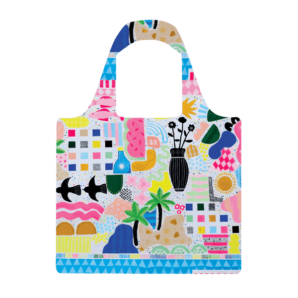 Beach House Reusable Shopping Bag - Bag - Ruby Olive