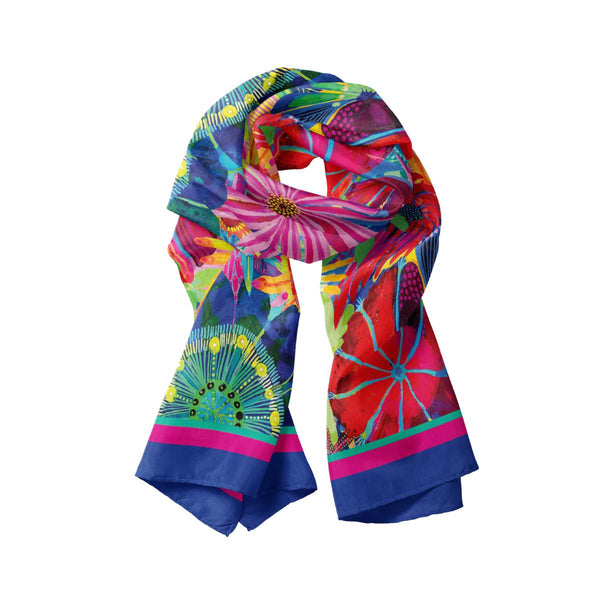 Blooming Hour Long Scarf - Scarf - Ruby Olive