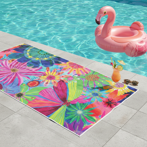 Blooming Hour Quick Dry Small Microfibre Towel - Towel - Ruby Olive