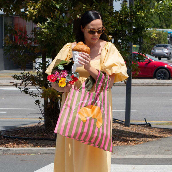 Breakfast At Tiffanys Reusable Shopping Bag - Bag - Ruby Olive