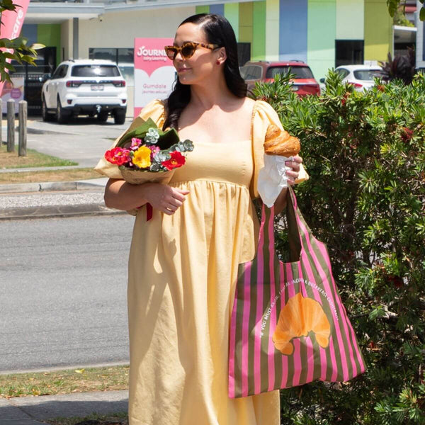 Breakfast At Tiffanys Reusable Shopping Bag - Bag - Ruby Olive