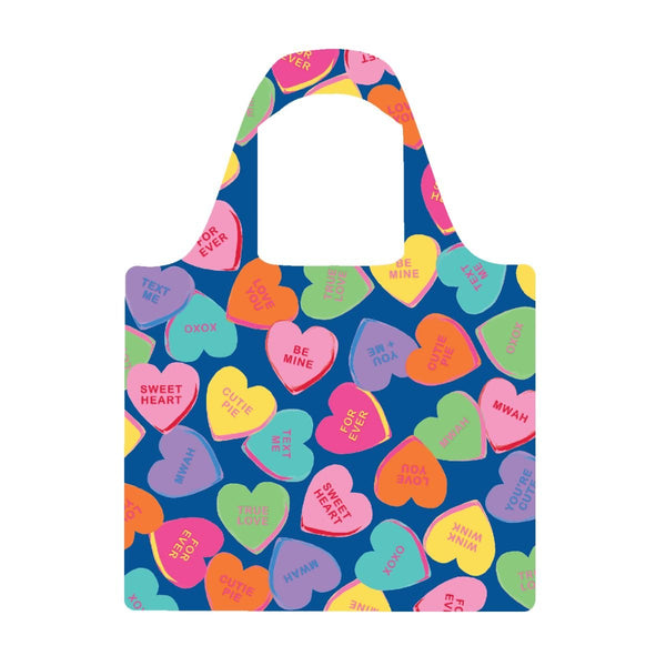 Candy Heart Reusable Shopping Bag - Bag - Ruby Olive