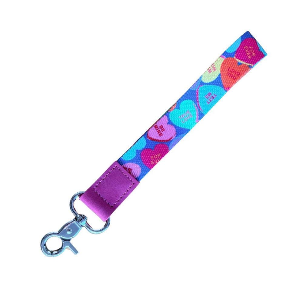 Candy Heart Wrist Lanyard - Lanyards - Ruby Olive - 1