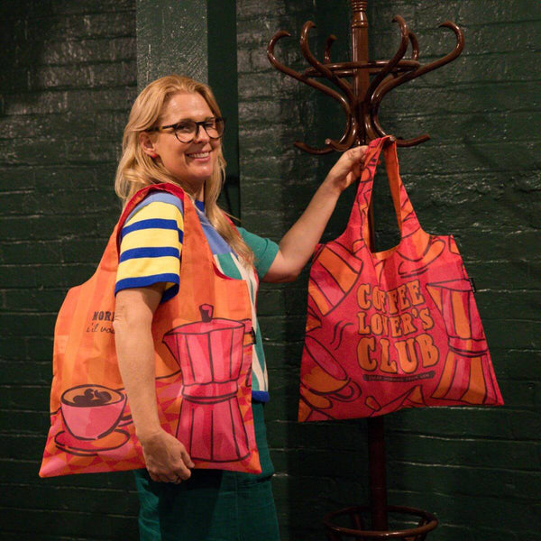 Coffee Lovers Club Reusable Shopping Bag Bundle - Bundle - Ruby Olive