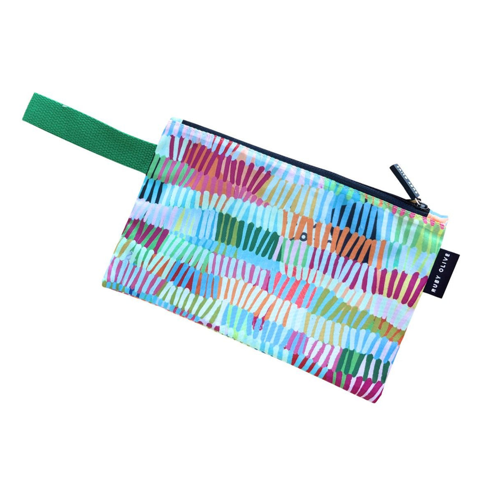 Colourful Chaos Small Pouch 2 Pack - Pouch - Ruby Olive