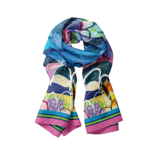 Fellwalks Modal Long Scarf - Scarf - Ruby Olive