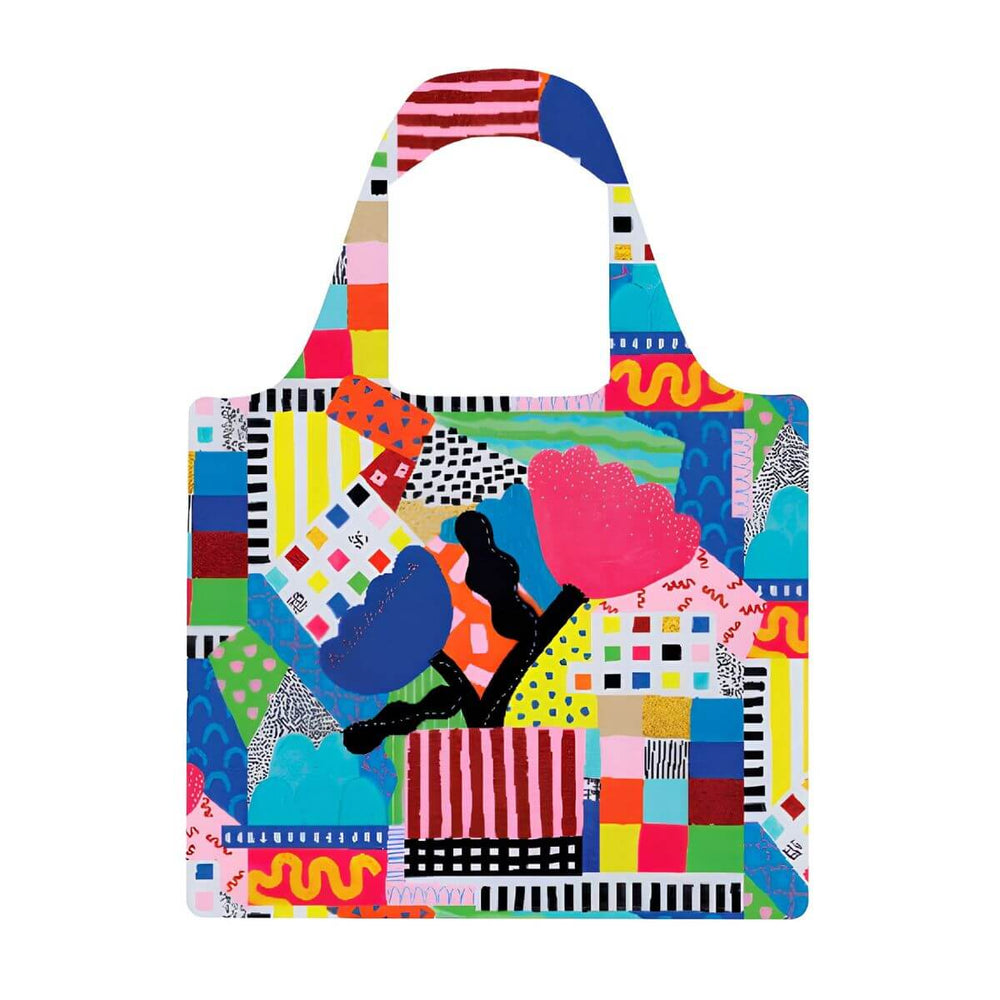 Floral Burst Reusable Shopping Bag - Bag - Ruby Olive