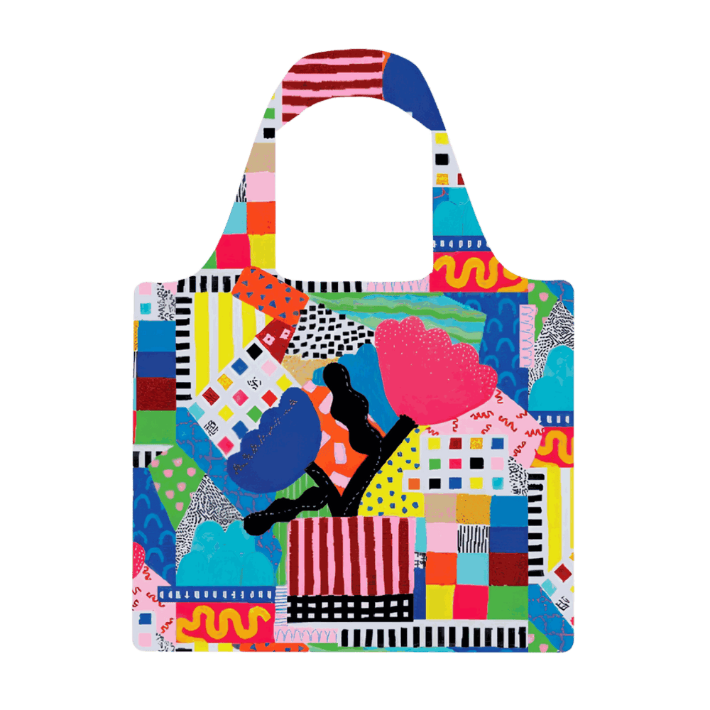 Floral Burst Reusable Shopping Bag - Bag - Ruby Olive