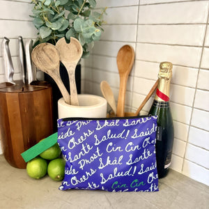 For the love of Wine Trio Pouch - Pouch - Ruby Olive