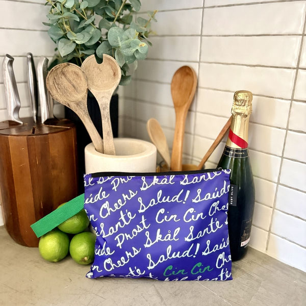 For the love of Wine Trio Pouch - Pouch - Ruby Olive