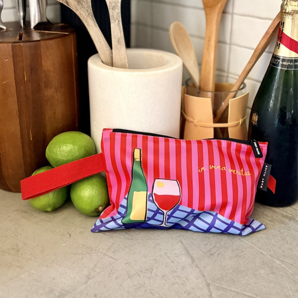 For the love of Wine Trio Pouch - Pouch - Ruby Olive