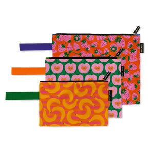 Fruit Salad, Yummy Yummy Pouch Trio - Pouch - Ruby Olive