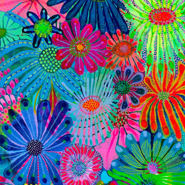 Garden Of Eden Long Scarf - Scarf - Ruby Olive