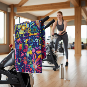 Garden Of Oz Quick Dry Small Microfibre Towel - Towel - Ruby Olive