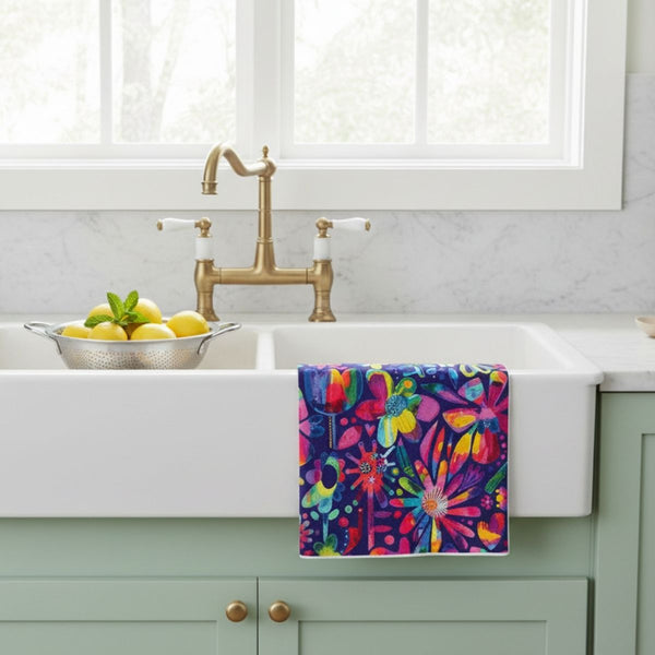 Garden Of Oz Quick Dry Small Microfibre Towel - Towel - Ruby Olive