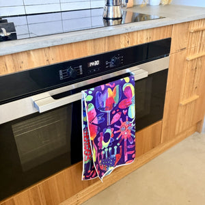 Garden Of Oz Quick Dry Small Microfibre Towel - Towel - Ruby Olive