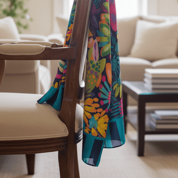 Mellow Meadow Long Scarf - Scarf - Ruby Olive